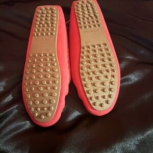 Disney Women's Vibrant Red Moccasins size 9